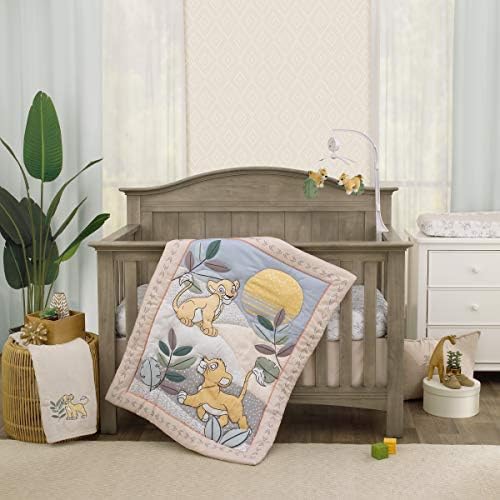  Disney The Little Mermaid Pink, Aqua, & Coral Ariel Cute By Nature 3Piece Nursery Crib Bedding Set - Comforter, Crib Sheet, Dust Ruffle, Pink, Aqua, Coral, Navy