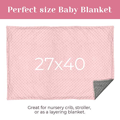  Personalized Baby Blankets With Name, Newborn Baby Girl Gifts, Custom Baby Name Blanket, Plush And Cozy Minky, Baby Gifts For Newborn, Customized Pink Blanket For Baby Girl