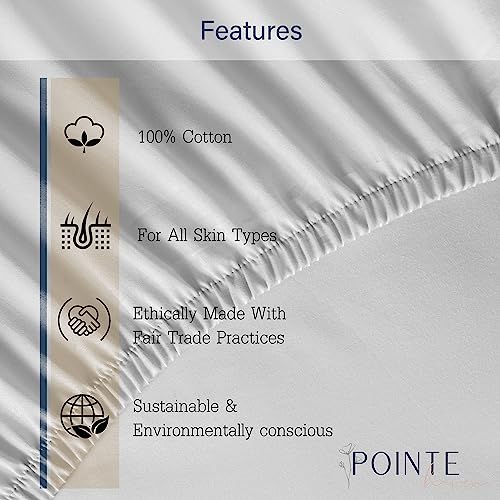  Pointehaven 180 GSM Velvet Feel Luxury 100% Cotton Printed Flannel Sheet Set,4PCS, Queen, Cats - Warm & Cozy - Pre-Shrunk -Deep Pockets - Elastic All Around-Comfy Double Brushed -