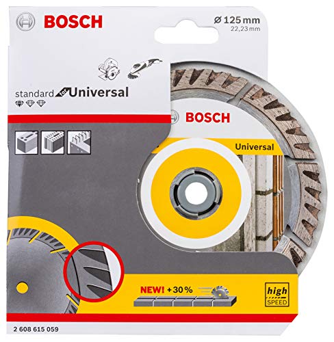 Bosch Osch 2 608 615 059 Standard Diamond Cutting Disc For Universal DIA-TS 125 X 22.23