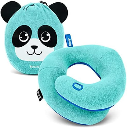  BCOZZY Kids Travel Neck Pillow, Supports The Neck, Head & Chin, Stops The Head From Falling Forward, For Kids Who Fall Asleep In The Car Seat & Plane, For Kids 3-7 Y/O, Navy