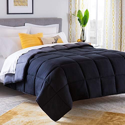  Comforter Duvet Insert Full White Down Alternative All Season Microfiber-Full Size - Box Stitched