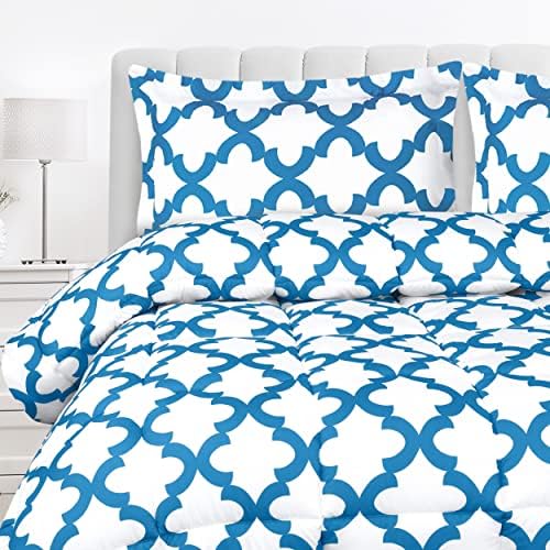  Utopia Bedding Queen Comforter Set (Grey) With 2 Pillow Shams - Bedding Comforter Sets - Down Alternative Comforter - Soft And Comfortable - Machine Washable