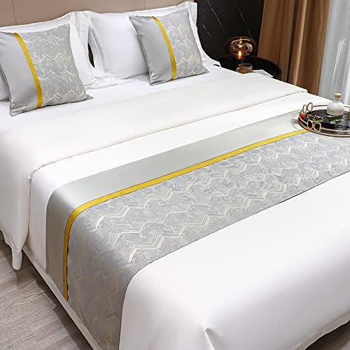  STANGK Hotel Bed Runner Scarf Modern Bed Scarf King Bed Runners & Scarves Decorative Scarf Queen Size Bedding Suitable For Hotel Guest House