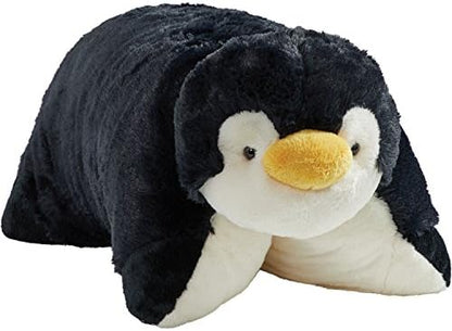  Pillow Pets Originals Stuffed Animal Plush Toy 18", Playful Penguin & Original, Wild Fox, 18" Stuffed Animal Plush Toy