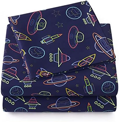  1500 Supreme Kids Bed Sheet Collection - Fun Colorful And Comfortable Boys And Girls Toddler Sheet Sets - Deep Pocket Wrinkle Free Soft And Cozy Bedding - Twin, Fruity Fun