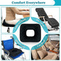  Donut Pillow For Tailbone Pain Relief Seat Cushion Hemorrhoid Pillow Postpartum Pregnancy Butt Pillows For Sitting Bed Sore Pressure Ulcer Cushion Post Surgery Orthopedic Seat Chair Cushion With Hole