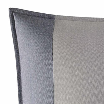 Nautica - Euro Sham, Stylish Home Decor With Hidden Zipper Closure (Fairwater Blue, 26" X 26")