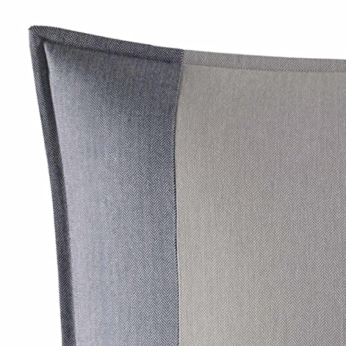 Nautica - Euro Sham, Stylish Home Decor With Hidden Zipper Closure (Fairwater Blue, 26" X 26")