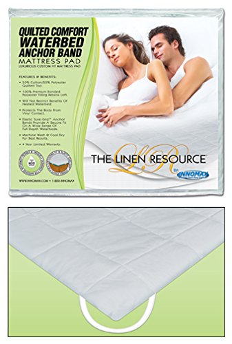  Waterbed Mattress Protector Pad Waterbed Queen (60x84 Inch)