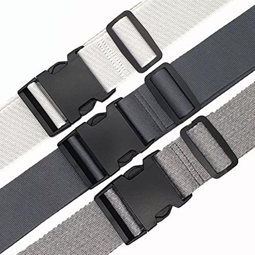  2PCS Topper/Memory Foam Mattress Packing Straps For Moving Or Storage (60" X 2", Dark Grey)