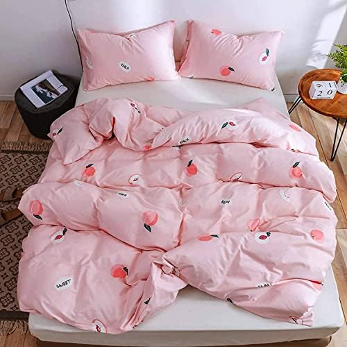  White Botanical Floral Duvet Cover Set King Size 100% Cotton Plants Flower Blossom Printed Comforter Cover Modern Rustic Flower Comforter Quilt Cover With Zipper And Closure 3 Pieces Bed Set