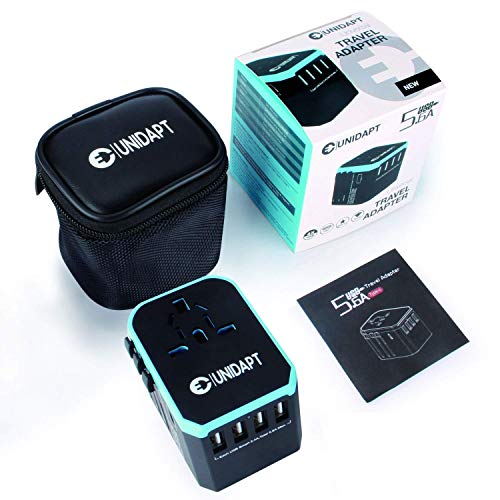  Proglobe Travel Accessories, Luxury Traveling Blanket Set With Universal Travel Charger Adapter For More Than 160 Countries. Great Kit For Airplane And All Travels
