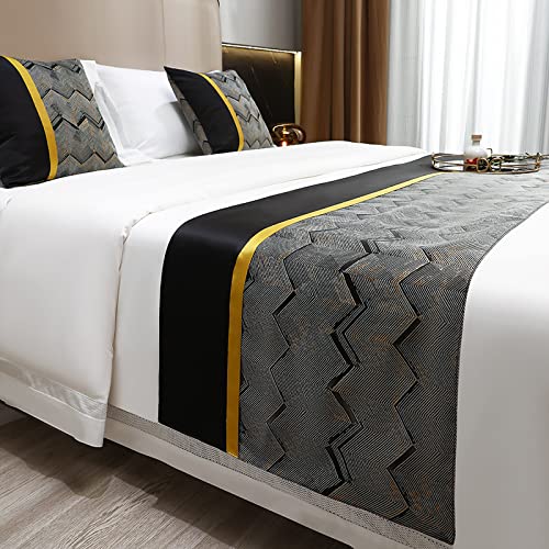  STANGK Hotel Bed Runner Scarf Modern Bed Scarf King Bed Runners & Scarves Decorative Scarf Queen Size Bedding Suitable For Hotel Guest House