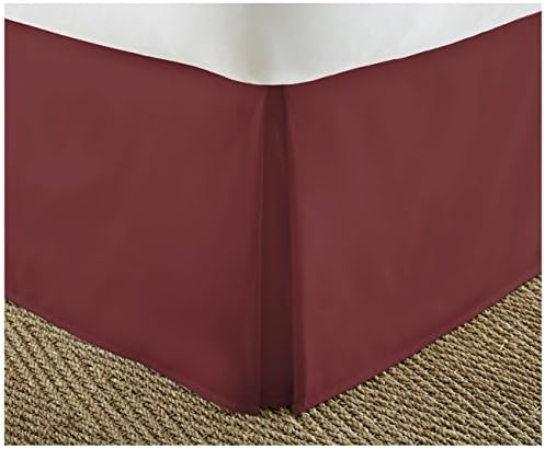  EH-BEDSKIRT-KING-GRAY Home Collection Pleated Bed Skirt, King, Gray