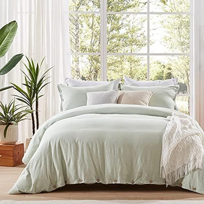  Burnt Orange Duvet Cover Sets Queen Size 3 Piece Double Brushed Microfiber Queen Duvet Cover With Button Closure & Corner Tie 1 Breathable And Soft Duvet Cover 90x90 Inches + 2 Pillow Shams