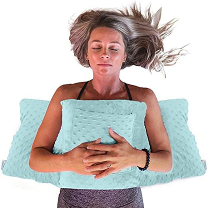  Mastectomy Pillow - Post Surgery Pillow, Breast Pillow For After Heart Surgery, Breast Reduction & Augmentation Patients - Heart Pillow For Sleeping, Recovery & Seatbelt Protection-Surgery Pillow Gift