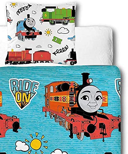  Thomas & Friends Ride On Single Duvet Cover Set