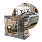  60417.3DQ.02 Full/Queen Deer In Snowy Forest Comforter Set