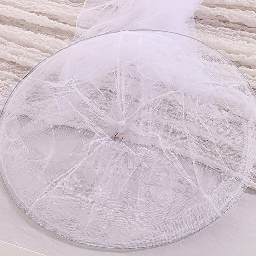  Faswin Bed Canopy For Single To King Size Beds, Home & Travel (White)