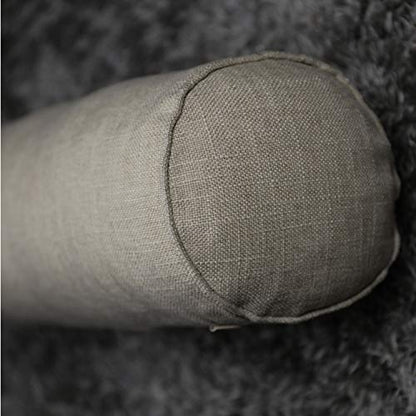  FINEASY Round Neck Pillow Roll Cervical Support Pillows Neck Pain Relief Cylinder Bolster Pillows With Removable Washable Cover For Sleeping/Chair/Car/Sofa…