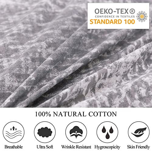 Plaid Duvet Cover 100% Cotton Gray Grid Duvet Cover Queen Size 3 Pcs Patterned Geometric Duvet Cover Set Modern Scottish Houndstooth Bedding Set Soft Breathable Comforter Cover Zipper Closure