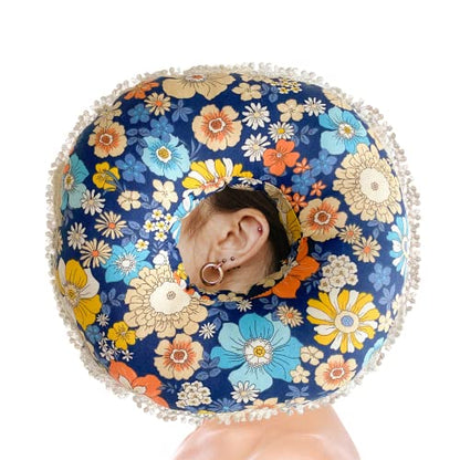  PAMAWEL Ear Piercing Pillow With A Ear Hole For Side Sleepers With Sore Ear Pain Ear Guard Pillow For Ear Piercing CNH