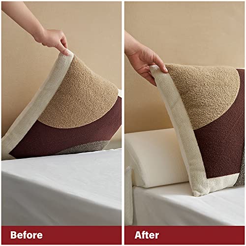  Jakoola Bed Wedge Pillow Stopper Mattress Filler Pillow For Gap Between Mattress And Headboard Sideboard King Size 76” X 8” X 6”