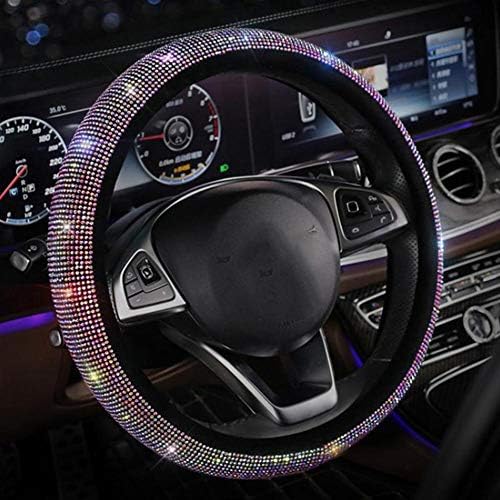  Car Neck Pillow Decoration, MoreChioce 3D Bling Rhinestone Glitter Crystal Car Interior Styling Accessories Car Interior Decoration Cover