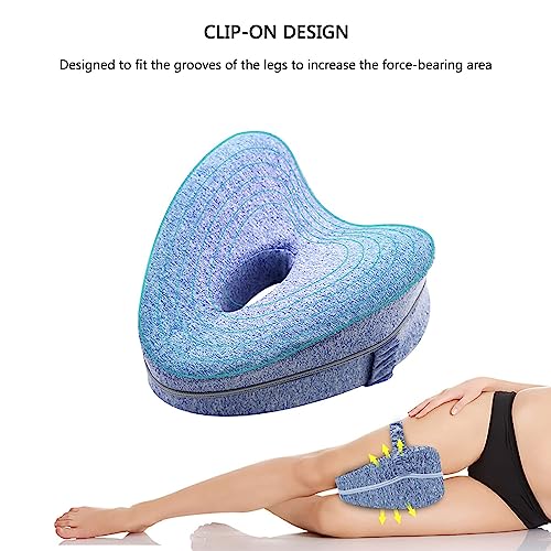  YiYLunneo Smoothspine Alignment Pillow - Relieve Hip Pain & Sciatica, Smooth Spine Alignment Pillow, Smoothspine Improved Leg Pillow For Sleeping Side Sleeper (Grey, 1PCS)