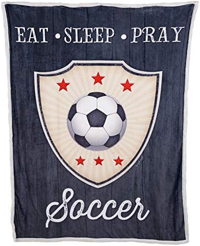  Premium Flannel And Sherpa Blanket Double-Layer -Inspirational Gift For Friends, Family - Birthday, Get Well -Comforting Super Soft Flannel Blanket (60x80) -Art By Jennifer Pugh (Trust In The Lord)