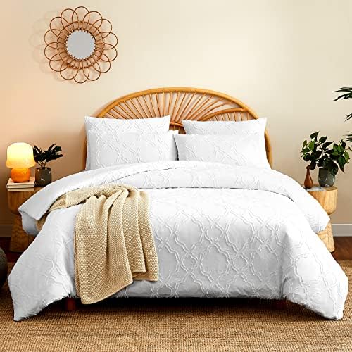  Boho Duvet Cover Queen Duvet Cover Boho - Queen Duvet Cover Set With 1 Comforter Queen Size & 4 Pillowcases, Gray Duvet Cover Queen Set - Boho Duvet Cover Queen Size Duvet Covers - 90x90'', Gray