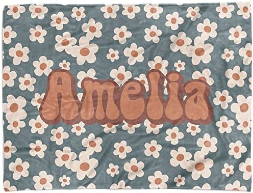  Personalized Baby Blankets For Girls, Customized Baby Blankets For Girls, Highland Cow Baby Blanket, Best Gift For Baby, Newborn, New Mom, Super Soft Plush Fleece, 30''x40''