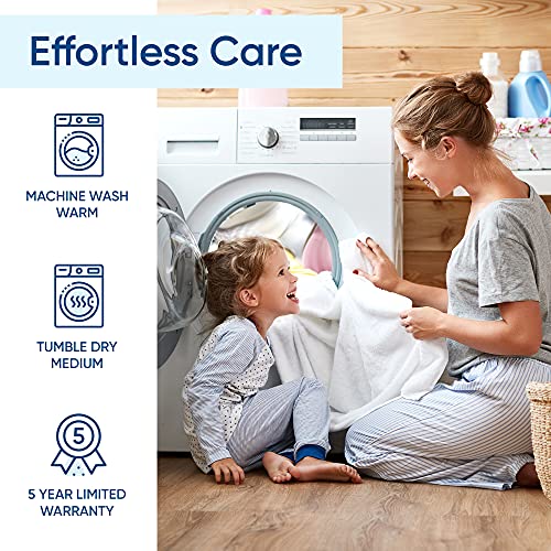  King Size Luxury Tencel Mattress Protector, 100% Waterproof, Softer Than Bamboo, Naturally Cooling & Breathable, Deep Pocket Up To 18"