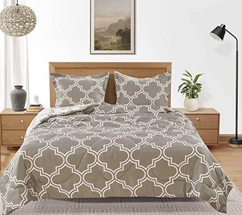  LANE LINEN Queen Comforter Duvet Insert - Quilted Bedding Comforters For Queen Bed, All-Season Down Alternative Comforter, Soft Blanket Queen Size, Hotel Collection Comforter, 88 X 90 Inches - Ochre