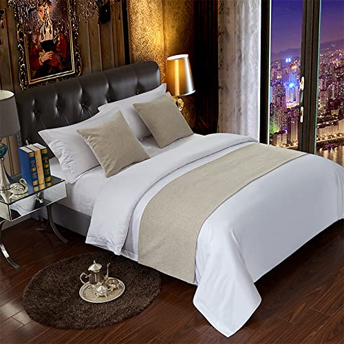 Hotel Bed Runner Scarf Guesthouse Inn Luxury Soft And Comfortable Bedding Bed End Towel Decoration Bed Cover For Queen Double Single King Size Bed