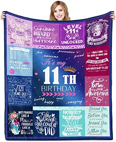  70th Birthday Gifts For Women Blanket 60x50in, 70th Birthday Gifts For Her, 70th Birthday Decorations For Women, 70 Year Old Birthday Gifts For Women Sister Wife Mom Grandma Soft Warm Throw Blanket