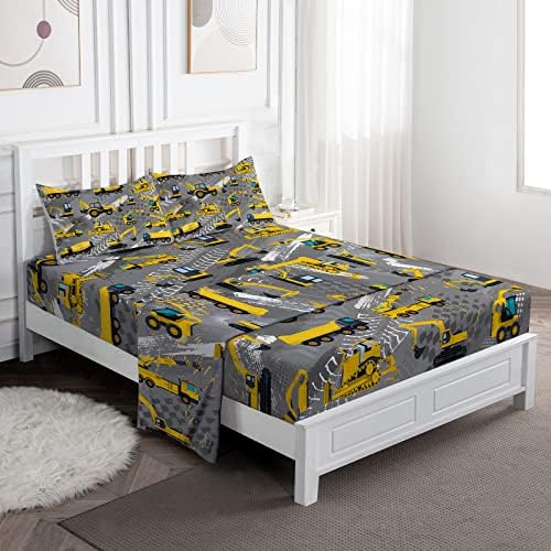  Jekeno Full Size Bohemian Bedding Sheet Set, Boho Sheet Set 3 Piece Colorful Tribal Striped Bed Sheets Set + Deep Pocket Fitted Sheets + Flat Sheet + Pillow Case