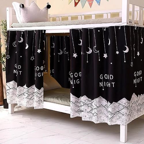  Hoce Dorm Twin Bunk Bed Drapes For Bottom Bunk Bed Privacy Curtains 3 Panels