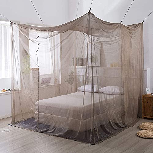  CZCZ Square EMF Shielding Canopy,Anti Radiation Bed Net Canopy Made By Silver Coated Mesh Radiation Shielding Rate 99.99% For WiFi Router Guard, 120x220x220cm