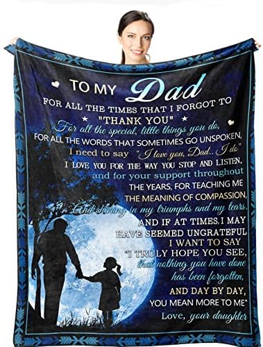  Mom Gifts From Daughters - To My Mom Blanket 60"x50" - Gifts For Mom From Daughter - Mothers Day Blanket Gifts For Mom - Best Mom Ever Gifts - Valentine Birthday Gift Ideas