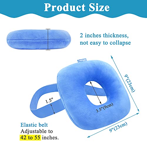  Mistuki Piercing Pillow Ear Pillows For Side Sleepers With Hole CNH Donut Protector Pillow Ear Pressure Sores Pain Aches Relief Medical Ear Guard Care Cushion