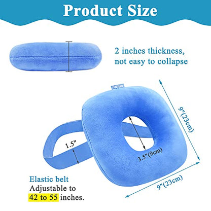  Mistuki Piercing Pillow Ear Pillows For Side Sleepers With Hole CNH Donut Protector Pillow Ear Pressure Sores Pain Aches Relief Medical Ear Guard Care Cushion