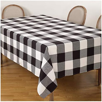  Occasion Gallery Black 3-Piece Holiday Buffalo Plaid (King Size) Duvet Cover (Filling NOT Included) Set 104" X 94" Rectangular, 100% Cotton