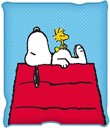  Peanuts Multicolor Character Grid Fleece Throw Blanket - 45 X 60 Inches | Soft And Cozy Blanket