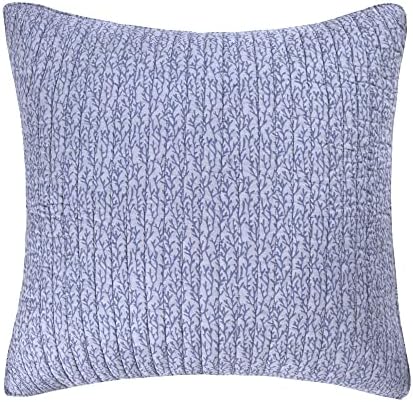  Levtex Home Cerralvo Cerralvo Quilted Euro Sham 26x26in. Set Of 2 - Coral Pattern - Shades Of Blue - Reversible
