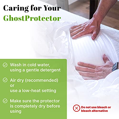  Waterproof Mattress Protector & Cover - Noiseless, Lightweight, Breathable & Plastic-Free - King