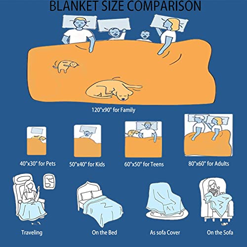  Ottoy Personalized Grandma Blanket Gifts For Grandma Custom Blanket For Grandma Customized Blanket For Grandma Birthday Gifts From Grandchildren, Nana Gifts, Valentines Day Gift 80"x60" For Adults