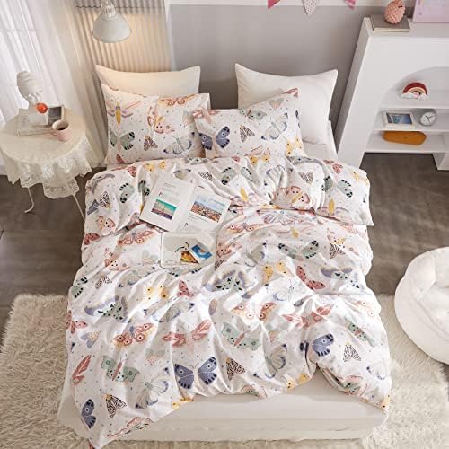  Plaid Duvet Cover 100% Cotton Gray Grid Duvet Cover Queen Size 3 Pcs Patterned Geometric Duvet Cover Set Modern Scottish Houndstooth Bedding Set Soft Breathable Comforter Cover Zipper Closure