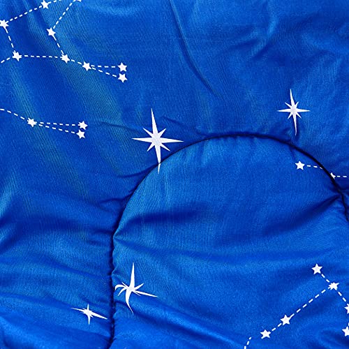  Waverly Space Adventure Modern Graphic 2-Piece Reversible Comforter Set, Twin, Multicolor